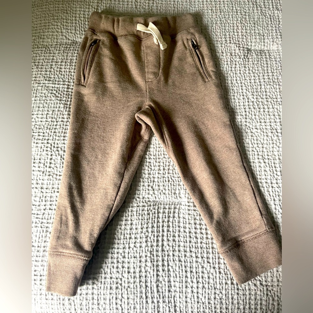 JCrew crewcuts slim jogger in Tan Size 4
